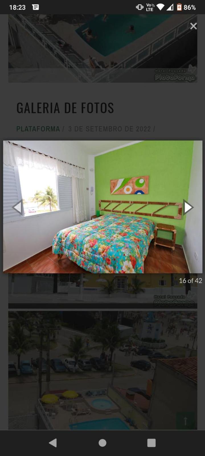 Hotel Pousada Plataforma Mongaguá Eksteriør bilde