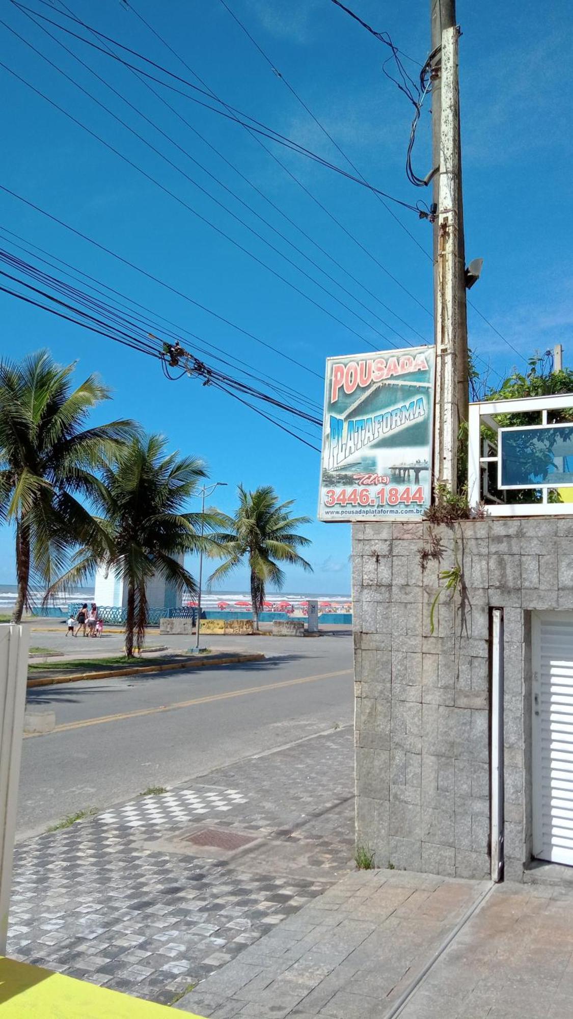 Hotel Pousada Plataforma Mongaguá Eksteriør bilde